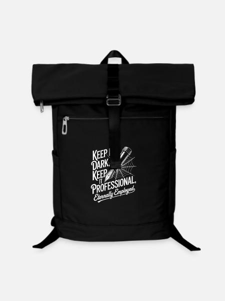Gardez le côté sombre, restez professionnel - Sac à dos ordinateur - noir