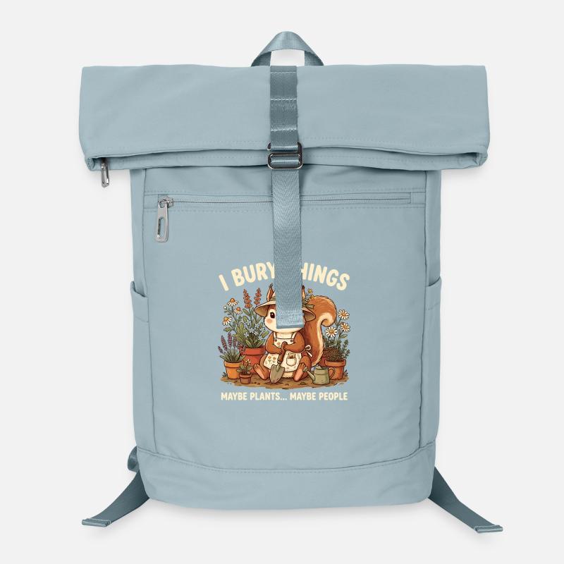 Ich vergrabe Dinge, vielleicht pflanze ich Eichhörnchen. Laptop-Rucksack 