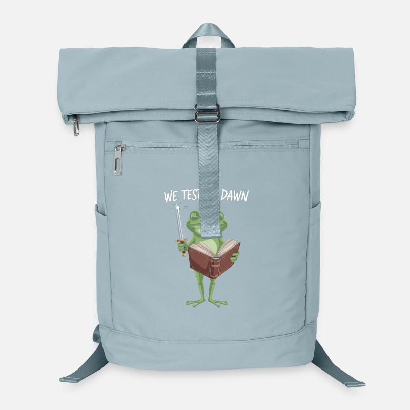 We Test at Dawn Frog Knight Laptop Backpack