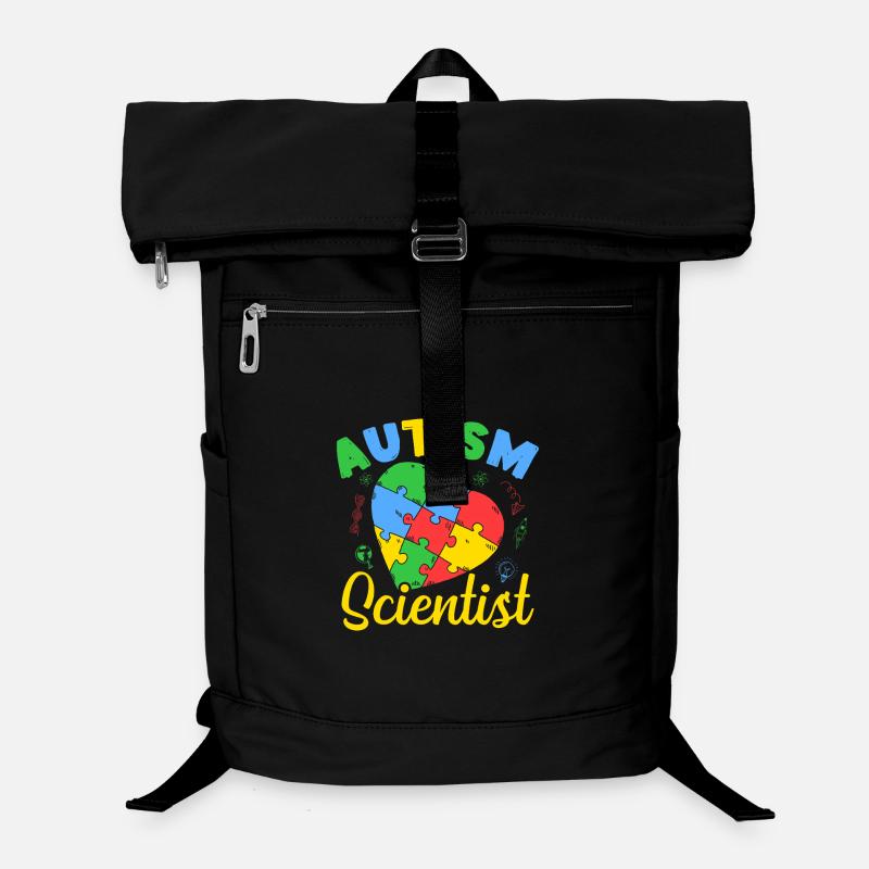 Pre K Teacher Autism Scientist Kindergarten Laptop-Rucksack 