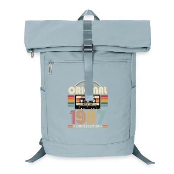 Cassette cadeau de mariage pour le 39e anniversaire Meilleur de 1987 - Sac à dos ordinateur - bleu glacier - Devant