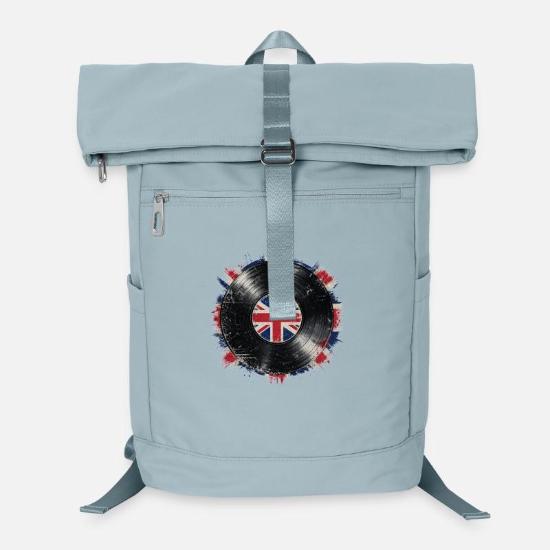 British Vinyl Flag Laptop Backpack
