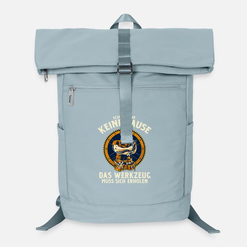 Handwerker Ich Mache Keine Pause Werkzeug Laptop-Rucksack 