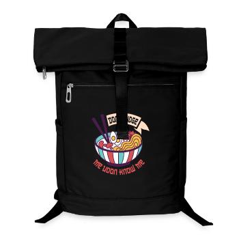 Don't judge me ramen - Laptop Backpack - black - Front