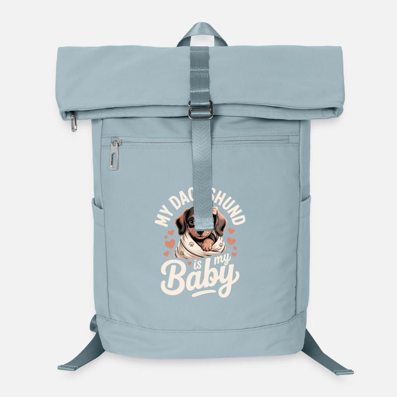 Dachshund Baby Laptop Backpack