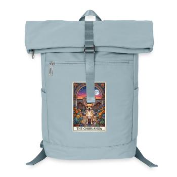 Carte de tarot Chihuahua - Sac à dos ordinateur - bleu glacier - Devant