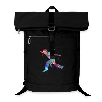 Capoeira Martial Arts Space Kids Capoerista - Laptop Backpack - black - Front