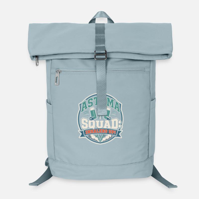 Asthma Squad Inhalers Up Asthmatiker Laptop-Rucksack 