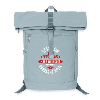 90 Jahre, gutaussehender Teufel, - Laptop-Rucksack  - Eisblau - Vorne