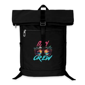 Équipe de fête en Italie - Sac à dos ordinateur - noir - Devant
