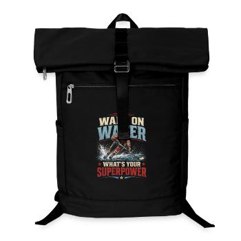 Superpuissance du Marcheur d’Eau - Sac à dos ordinateur - noir - Devant