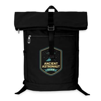 Ancient Astronaut Club - Laptop-Rucksack  - Schwarz - Vorne