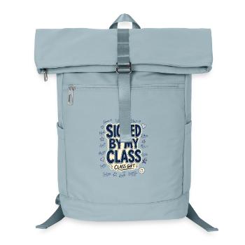 End of Year Gifts for Teachers, Signed By My Class - Laptop Backpack - ice blue - Front