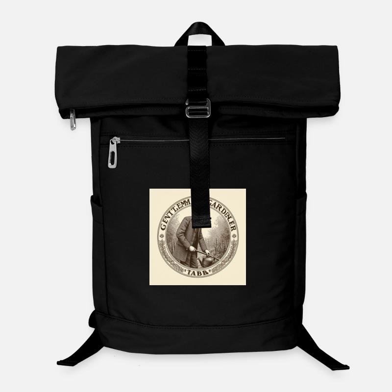 Gentleman Gardener - Laptop Backpack - black
