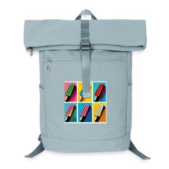 Eis am Stil Popsicle Pop Art II - Laptop-Rucksack  - Eisblau - Vorne
