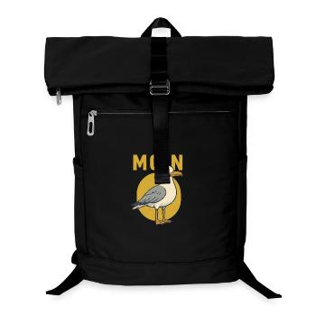 Moin Seagull - Laptop Backpack - black - Front