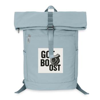 Design de lettrage Motorsport Turbo - Sac à dos ordinateur - bleu glacier - Devant
