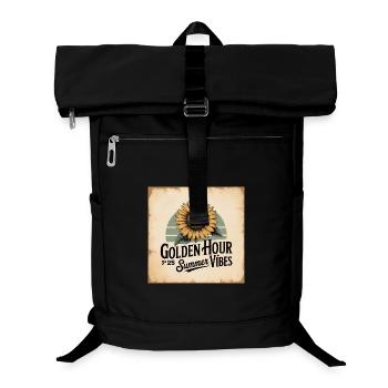 Sunflower Summer Vibes Inspired Design - Laptop Backpack - black - Front