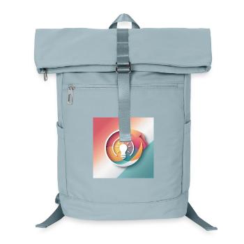 Illustration de créativité abstraite - Sac à dos ordinateur - bleu glacier - Devant