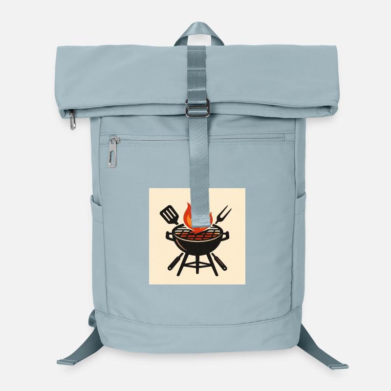 Feuriger Grillabend Laptop-Rucksack 