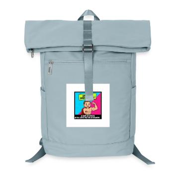 Bauhumor für Erwachsene - Laptop-Rucksack  - Eisblau - Vorne