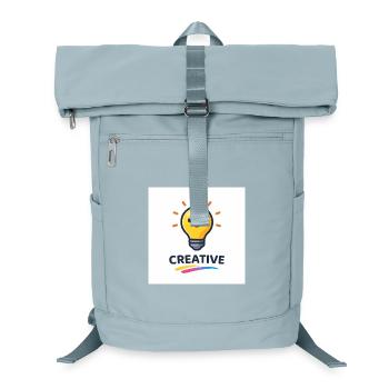 Creative flash of light design - Laptop Backpack - ice blue - Front