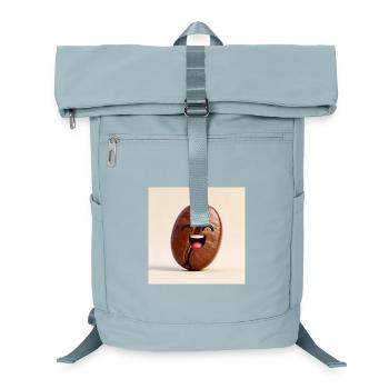 Laughing Coffee Bean - Laptop Backpack - ice blue - Front