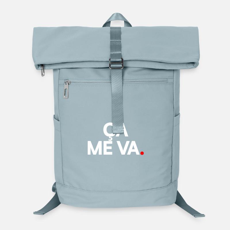 ÇA ME VA. – Expression Française Minimaliste Sac à dos ordinateur