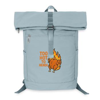too hot to hendl - Laptop Backpack - ice blue - Front