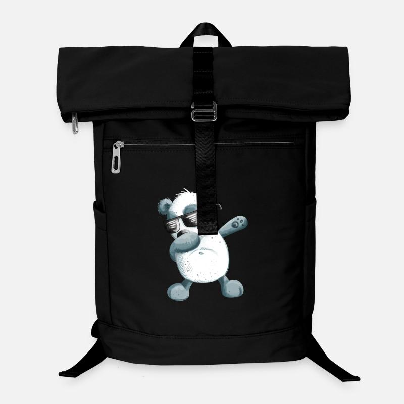 Dabbender Panda I Dab Dance Tiere I Dabbing Bär Laptop-Rucksack 