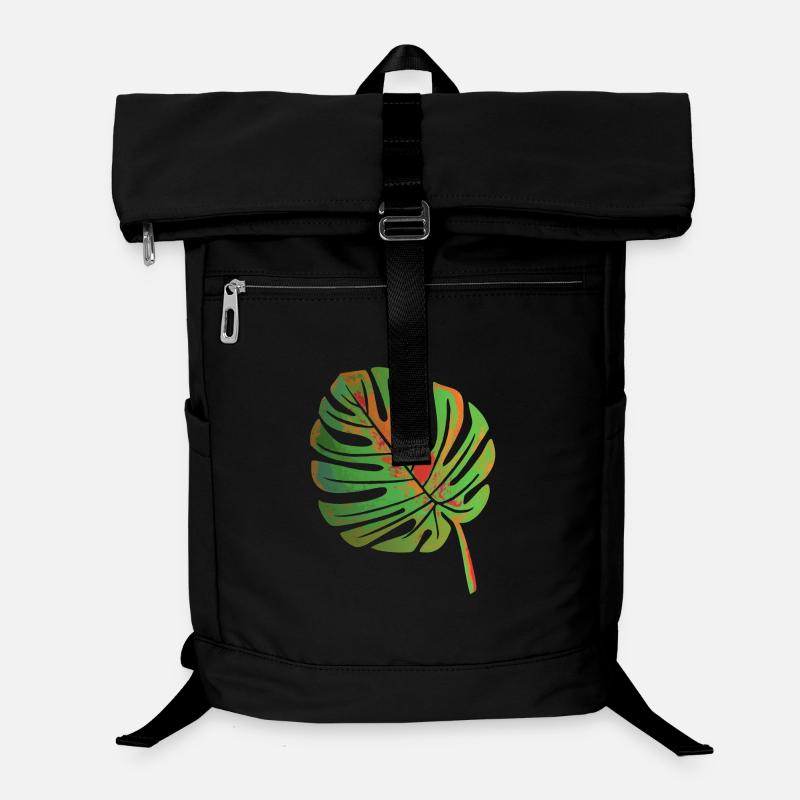 Monstera leaf Laptop Backpack
