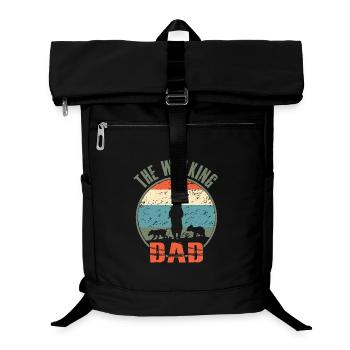 Le père de La Walking - Sac à dos ordinateur - noir - Devant