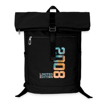 18. GEBURTSTAG LIMITED EDITION 2008 - Laptop-Rucksack  - Schwarz - Vorne