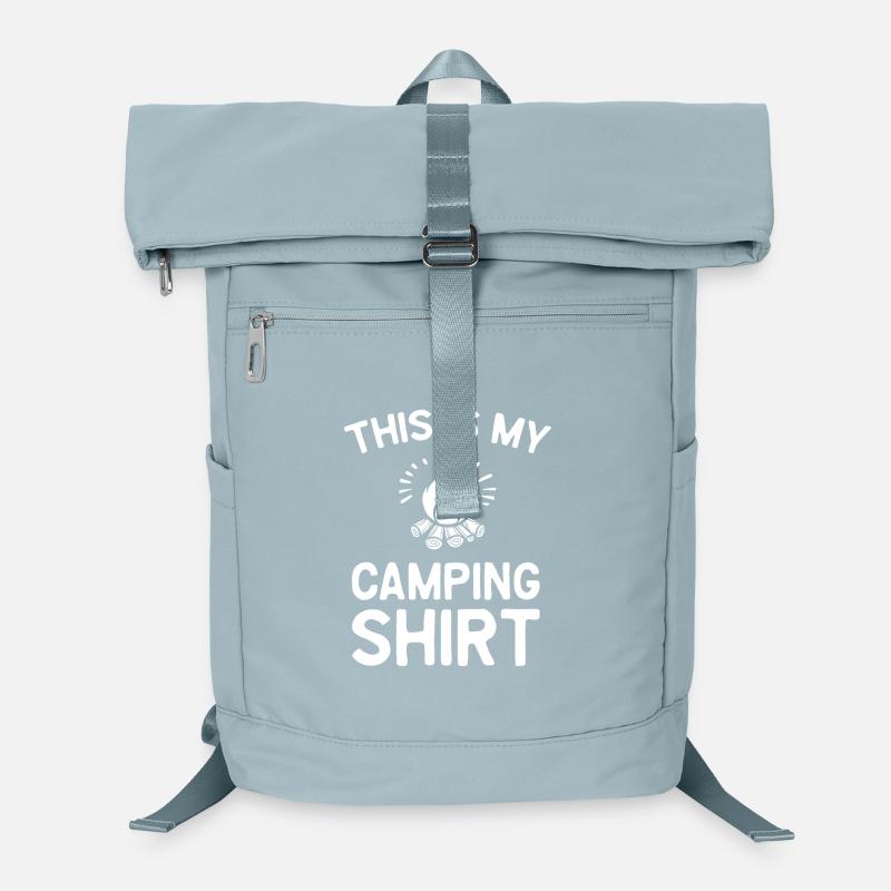 Ceci est ma chemise de camping Sac à dos ordinateur