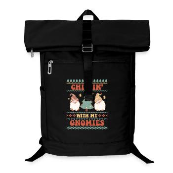 Pull de Noël moche - Sac à dos ordinateur - noir - Devant