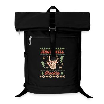 Ugly Christmas Sweater - Laptop Backpack - black - Front