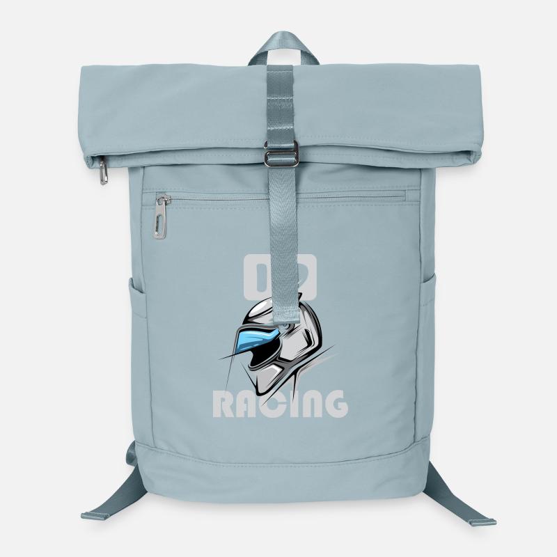 J’aime la course automobile moto icône Sac à dos ordinateur