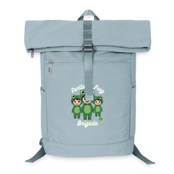 Portland Frosch-Brigade - Laptop-Rucksack  - Eisblau - Vorne