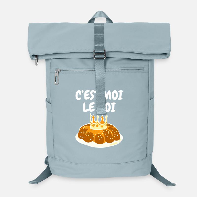 Humor Epiphanie Kuchen Ich bin der König Laptop-Rucksack 
