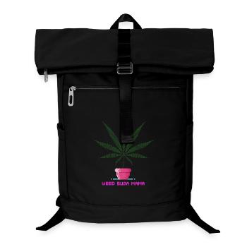 Weed Suga Mama - Laptop Backpack - black - Front