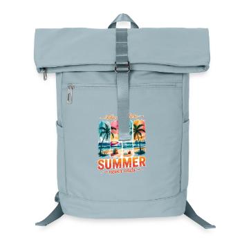 Take Me Where Summer Never Ends - Laptop Backpack - ice blue - Front