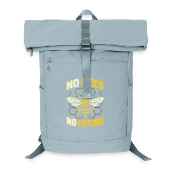 Bienenkönigin - Vintage Imker Geschenk - Laptop-Rucksack  - Eisblau - Vorne