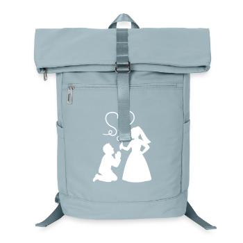 Mariage des mariés - Sac à dos ordinateur - bleu glacier - Devant
