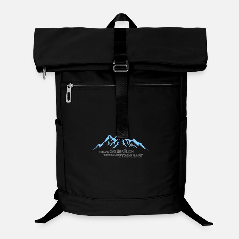 Montagne, silence, amour du bruit Sac à dos ordinateur