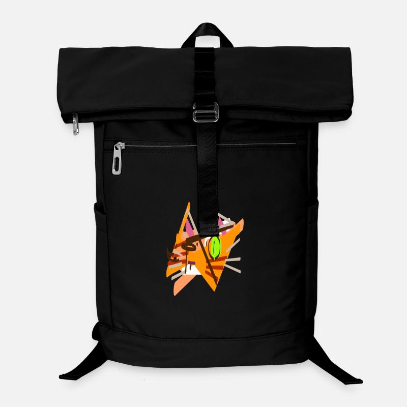 funny kitten abstract Laptop Backpack