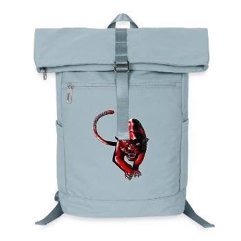 Red panther - Laptop Backpack - ice blue - Front