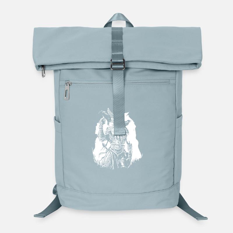 Vikings avec corbeaux Sac à dos ordinateur