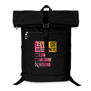 Boxing - Laptop Backpack - black - Front