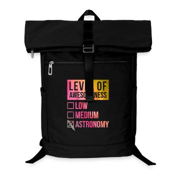 astronomie - Sac à dos ordinateur - noir - Devant