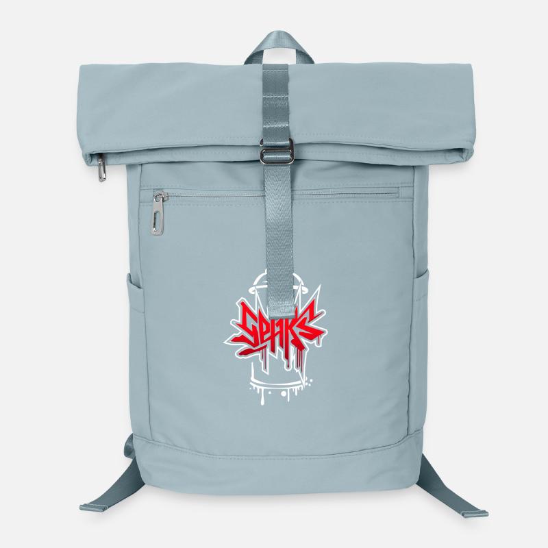 Sehks Red Bottle Laptop Backpack